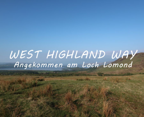 West Highland Way Angekommen am Loch Lomond